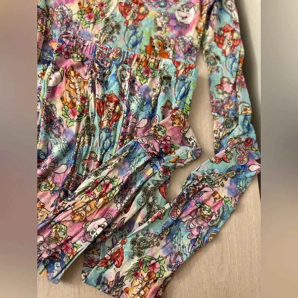 Colorful Bamboo Disney PJs
